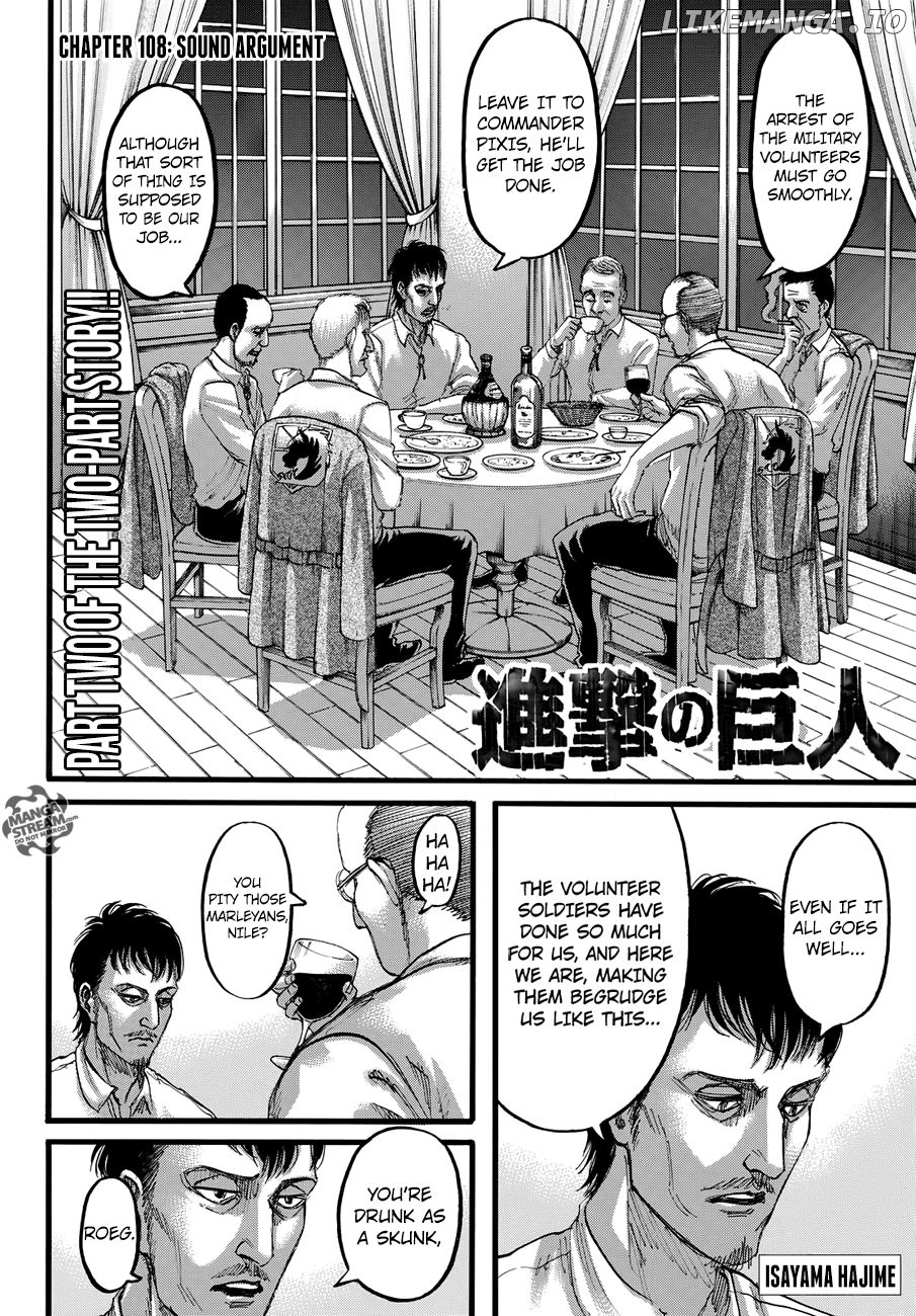 Attack on Titan, Chapter 108 image 03
